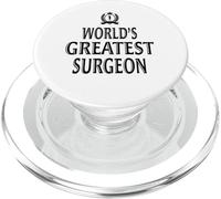 World’s Greatest Surgeon Medical Pride PopSockets PopGrip for MagSafe