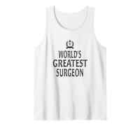 World’s Greatest Surgeon Medical Pride Tank Top