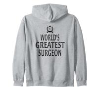 World’s Greatest Surgeon Medical Pride Zip Hoodie