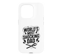 World’s Most Shocking Dad Electrician Father's Day Summer Case for iPhone 15 Pro