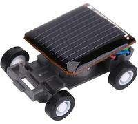 World s Smallest Solar Powered Car - Educational Portable Toy for Kids Hand and Brain Development Parent-Child Relationship Demonstrates Power Technology Advancements