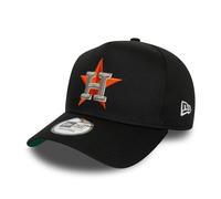 Houston Astros New Era E-Frame Vintage Patch Black Cap