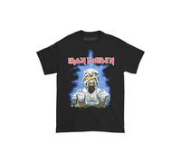 World Slavery Tour ´84 - ´85 Back Print T-Shirt Iron Maiden Black L