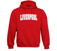 World Soccer Retro Club Men's Fan Apparel, Liverpool - Red Hoodie, 4XL
