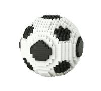 World Soccer Trophy Building Blocks Set for Adults, Golden Footballl Cup Model, Trophy Bricks Kit, Football Fan Collectible Build Toy, Home Office Decor, Gift for Man, Woman