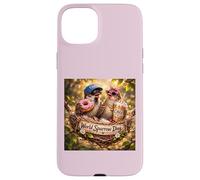 World Sparrow Day Cute Chill Bird Enthusiast Birdwatcher Art Case for iPhone 15 Plus