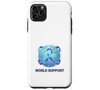 World Support Awareness Ribbon Global Unity Design Case for iPhone 11 Pro Max