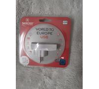 Skross World to Europe Adapter Usb Port