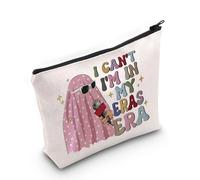 World Tour Concert Meme Gift Singer Merchandise I Can't I'm in My ERAS Era Makeup Bag for TS Fans (My ERAS Era EU)