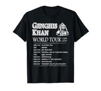 World Tour: Genghis Khan - Historic Mongolian Empire T-Shirt