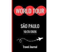 World Tour Journal São Paulo Brazil October 31 2026