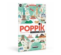 World Tour Sticker Poster Multicoloured one size