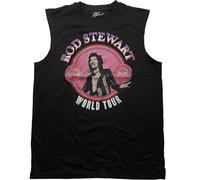 World Tour Tank Top Rod Stewart Black XXL
