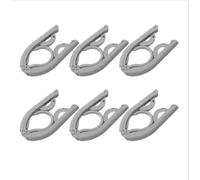 World Tour Travel Coat Hangers - Foldable Portable Camping Clothes Hangers (6 pack)