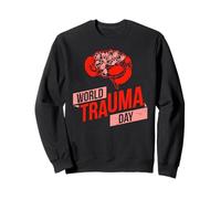 World Trauma Day Mental Health Awareness Advocacy Sweatshirt
