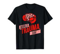 World Trauma Day Mental Health Awareness Advocacy T-Shirt
