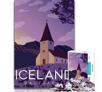 World Travel Poster 1000 Piece Jigsaw Puzzles for Adults & Teens,Decompressing Intellectual Educational Toy Birthday Present,Gifts,Wall Art 38x26cm