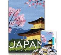 World Travel Poster Jigsaw Puzzles for Adults 1000,for Educational Game Challenge Toy for Is Ideal As A Gift for The Whole Family 38x26cm