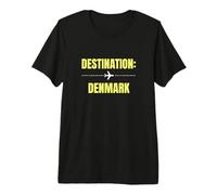 World Travel Vacation Holiday Denmark Premium T-Shirt