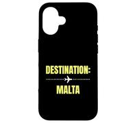 World Travel Vacation Holiday Malta Case for iPhone 16