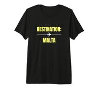 World Travel Vacation Holiday Malta Premium T-Shirt