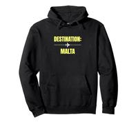 World Travel Vacation Holiday Malta Pullover Hoodie