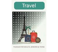 World Travel Word Search puzzles: Explore Exciting Destinations from Paris to Tropical Beaches | 6x9 inches, 106 pages | 50+ puzzles Gift for vacations, Holiday