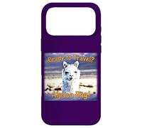 World Traveler - Alpaca Bag Pun Case for iPhone 17 Pro Max