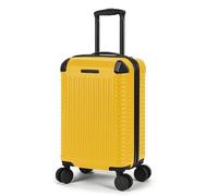 World Traveler Dejuno Abrams 3-Piece Lightweight Hardside Spinner Luggage Set, Yellow, Carry-On, Dejuno Abrams Lightweight Hardside Spinner Luggage