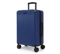 World Traveler Dejuno Abrams Lightweight Hardside Spinner Luggage, Navy, Large Checked, Dejuno Abrams Lightweight Hardside Spinner Luggage