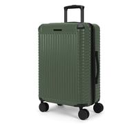 World Traveler Dejuno Abrams Lightweight Hardside Spinner Luggage, Olive, Large Checked, Dejuno Abrams Lightweight Hardside Spinner Luggage