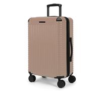 World Traveler Dejuno Abrams Lightweight Hardside Spinner Luggage, Pink, Large Checked, Dejuno Abrams Lightweight Hardside Spinner Luggage