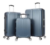 World Traveler Dejuno Beaumont 3-Piece Lightweight Hardside Expandable Spinner Luggage Set, Blue, 3-Piece Set(20in,26in,30in), Dejuno Beaumont 3-Piece Lightweight Hardside Expandable Spinner Luggage