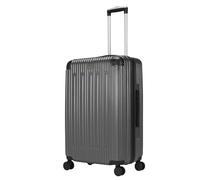 World Traveler Dejuno Cornwall Lightweight Hardside Spinner Luggage, Charcoal, Medium Checked, Dejuno Cornwall Lightweight Hardside Spinner Luggage