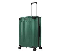 World Traveler Dejuno Cornwall Lightweight Hardside Spinner Luggage, Green, Medium Checked, Dejuno Cornwall Lightweight Hardside Spinner Luggage