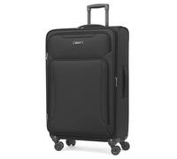 World Traveler Dejuno Jasper, Black, Carry-On, Dejuno Jasper Lightweight Expandable Spinner Luggage
