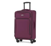 World Traveler Dejuno Jasper, Burgundy, Carry-On, Dejuno Jasper Lightweight Expandable Spinner Luggage