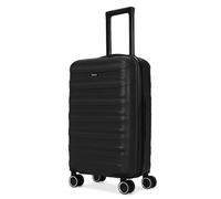 World Traveler Dejuno Motley 3-Piece Lightweight Hardside Expandable Spinner Luggage Set, Black, Carry-On, Dejuno Motley Lightweight Hardside Expandable Spinner Luggage