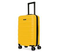 World Traveler Dejuno Motley Lightweight Hardside Expandable Spinner Luggage, Yellow, Large Checked, Dejuno Motley Lightweight Hardside Expandable Spinner Luggage