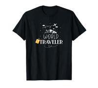 World Traveler Digital Nomad Entrepreneur Boss Lifestyle T-Shirt