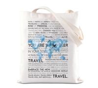 World Traveler Gift World Map Tote Bag Globetrotter Shopping Bag Plane Route Heart Travel Map Gift Wanderlust Gift (World Map)