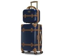 World Traveler VentureX Airline Approved Carry-On Luggage - Lightweight Hardside Polycarbonate Suitcase with Spinner Wheels, Gatsby Navy, 2-Piece Carry-On Set, Venturex Airline Approved Carry-on