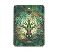 World Tree Car Air Freshener Hanging, Long Lasting Scented Car Aromatherapy Tablets, Square Fragrance Scented Cards for Vehicles, Bedroom, Wardrobe White-style