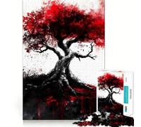 World Tree Yggdrasil 1000 Piece Jigsaws for Adults Mind Train Fun Premium Laser Cut Quality Relaxing Indoor Group Activity (38x52cm)