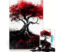 World Tree Yggdrasil Puzzles for Adults 1000 Pieces Mental Boost Play Neat Cut Perfect Alignment Bonding Activity for Loved Ones (50x75cm)