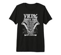 World Viking Tour Norse Viking Lover Viking Men Women Premium T-Shirt