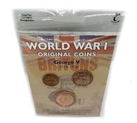 World War 1 Original Coins (3 Coin Set in Gift Packet)