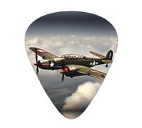 World War 2 Aircraft Airplane 2-Standard-Scale-2_00x Print 12 Pieces Guitar Picks For Guitars And Ukulele, Unique Guitar Present