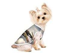 World War 2 Aircraft Airplane 2-standard-scale-2_00x print Dog Clothes T Shirts for Small Dogs Breathable Puppy Kitten Dog Shirts for Pet Dogs Cats