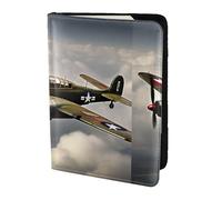 World War 2 Aircraft Airplane 2-Standard-Scale-2_00x Print Passport Cover,Slim Lightweight Travel Wallet, Universal Fashion Accessory for Adults